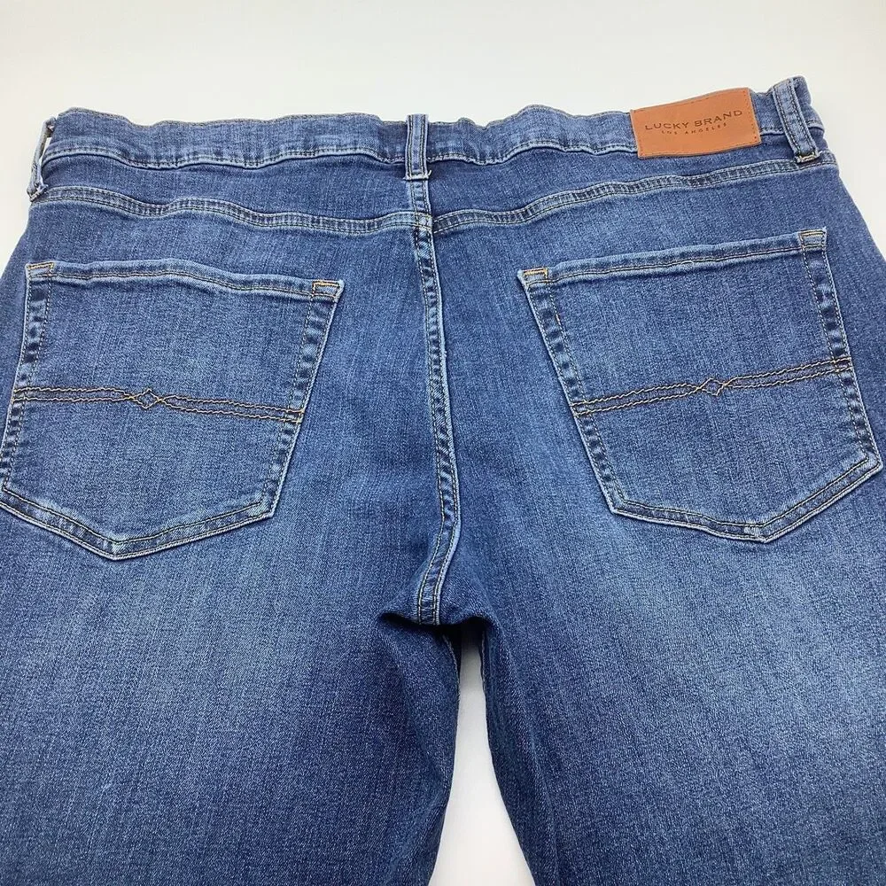 Lucky Brand Mens 410 Athletic Straight Denim Jeans Size 36 x 32 (Actual 38 x 31)